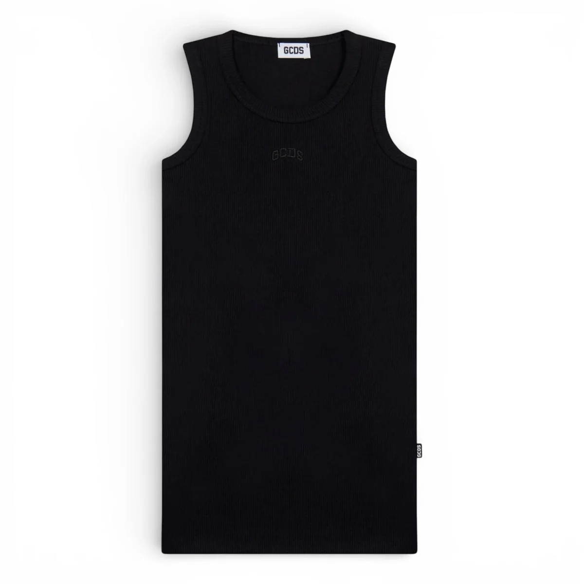 ABITO A COSTINE BAMBINA CON LOGO LOUNGE NERO - immagine 2