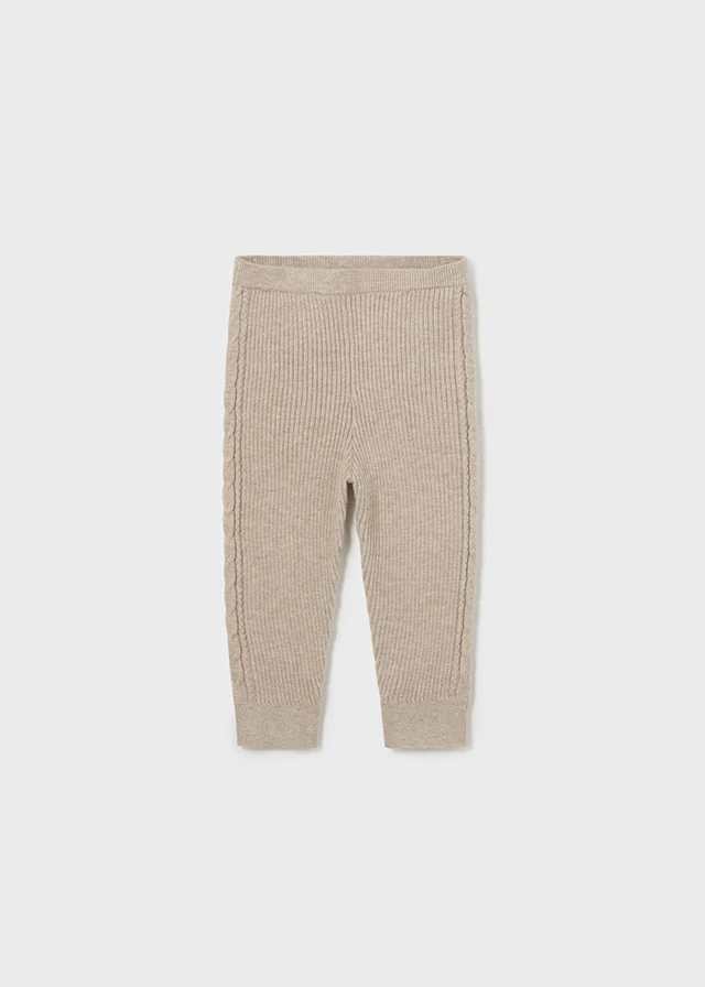 Leggins costine neonata Mayoral beige - immagine 2